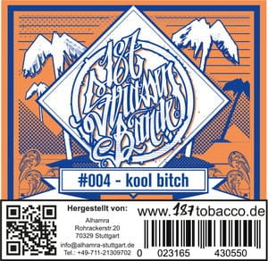 187 Strassenbande Tabak Kool Bitch 200 g unter ohne Angabe