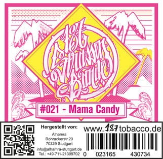 187 Strassenbande Tabak Mama Candy 200 g unter ohne Angabe