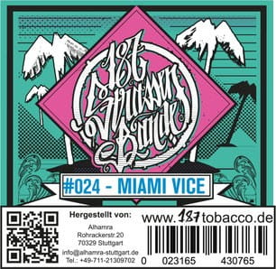 187 Strassenbande Tabak Miami Vice 200 g unter ohne Angabe