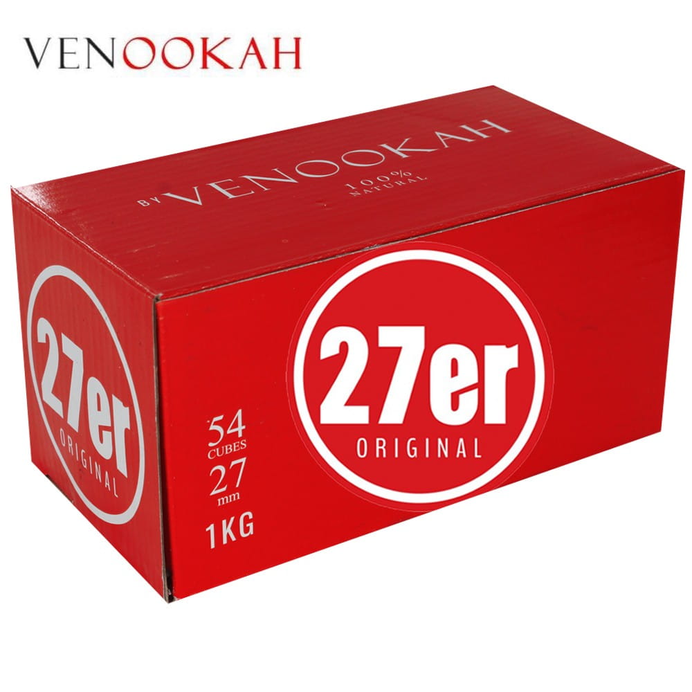 27er Shisha Kohle Venookah Original - 1 KG unter ohne Angabe