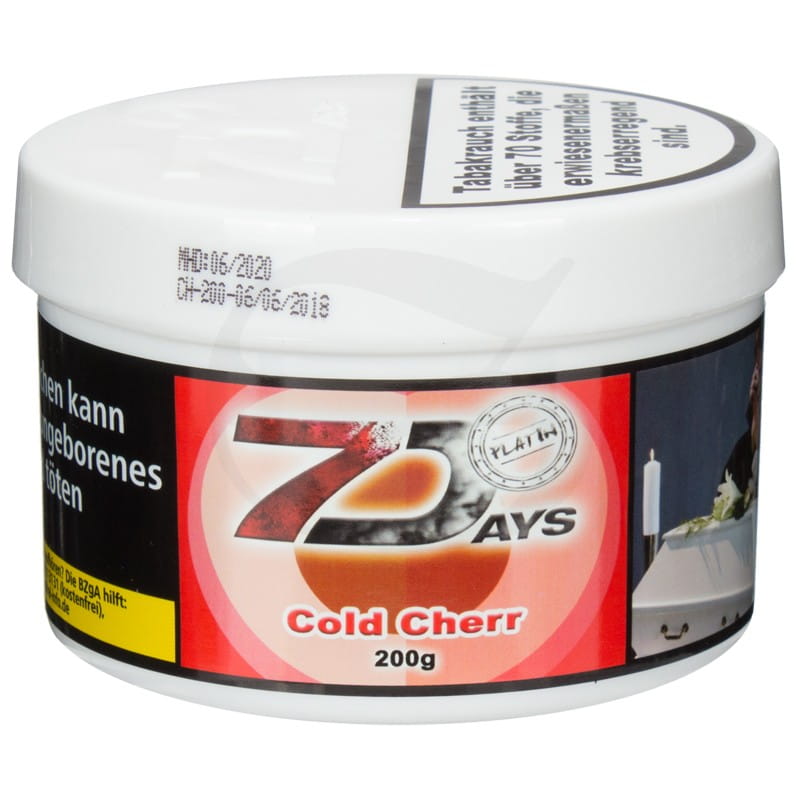 7 Days Platin Tabak - Cold Cherr 200 g unter ohne Angabe