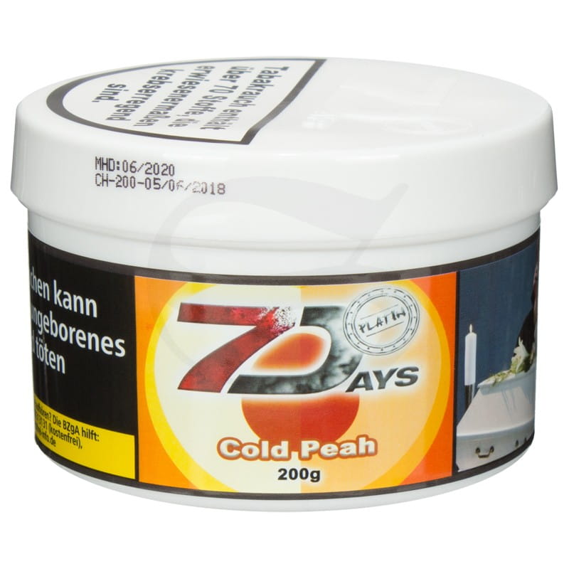7 Days Platin Tabak - Cold Peah 200 g unter ohne Angabe