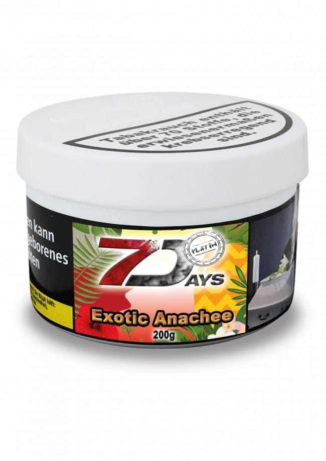 7 Days Platin Tabak - Exotic Anachee 200 g unter ohne Angabe