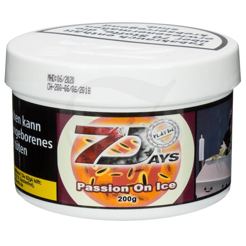 7 Days Platin Tabak - Passion on Ice 200 g unter ohne Angabe