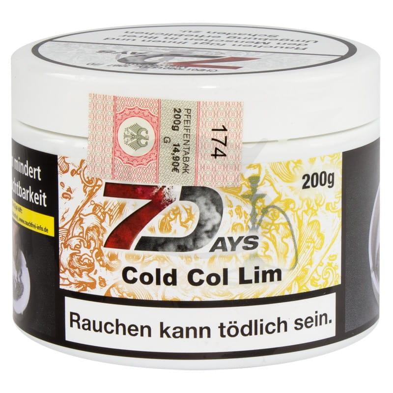 7 Days Tabak - Cold Col Lim 200 g unter ohne Angabe