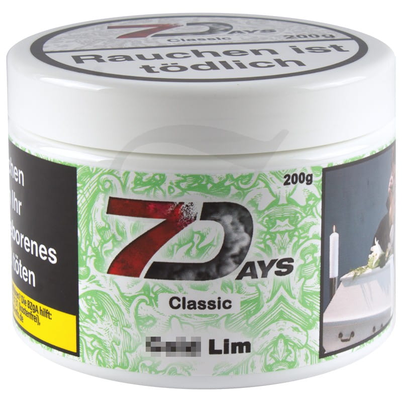 7 Days Tabak - Cold Lim 200 g unter ohne Angabe
