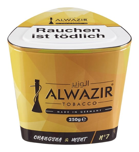 Alwazir Tabak - Orangyna Mynt 250 g unter ohne Angabe