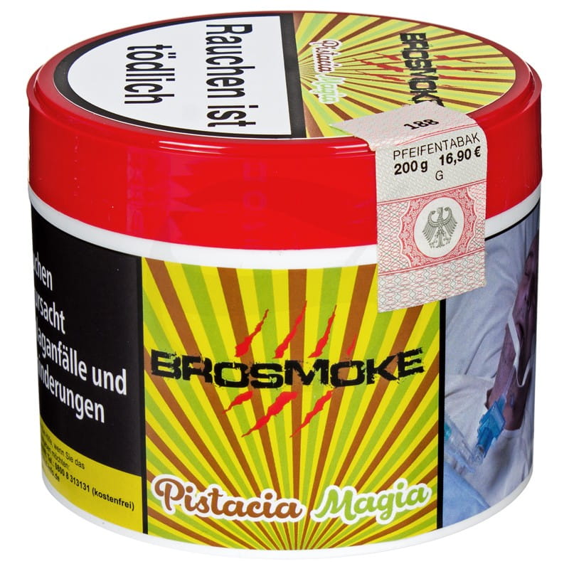 BroSmoke Tabak - Pistacia Magia 200 g unter ohne Angabe