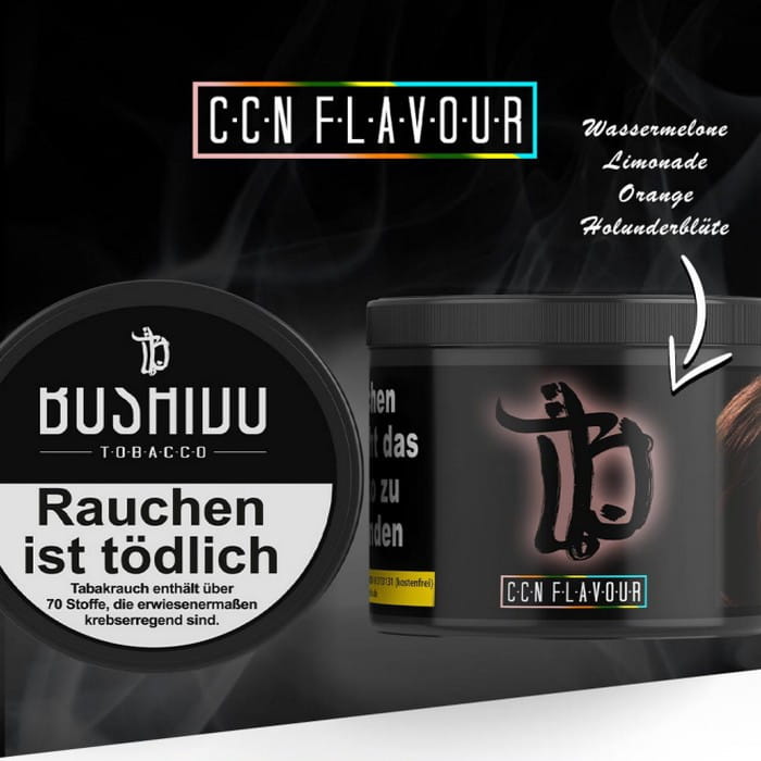 Bushido Tabak - CCN Flavour 200 g