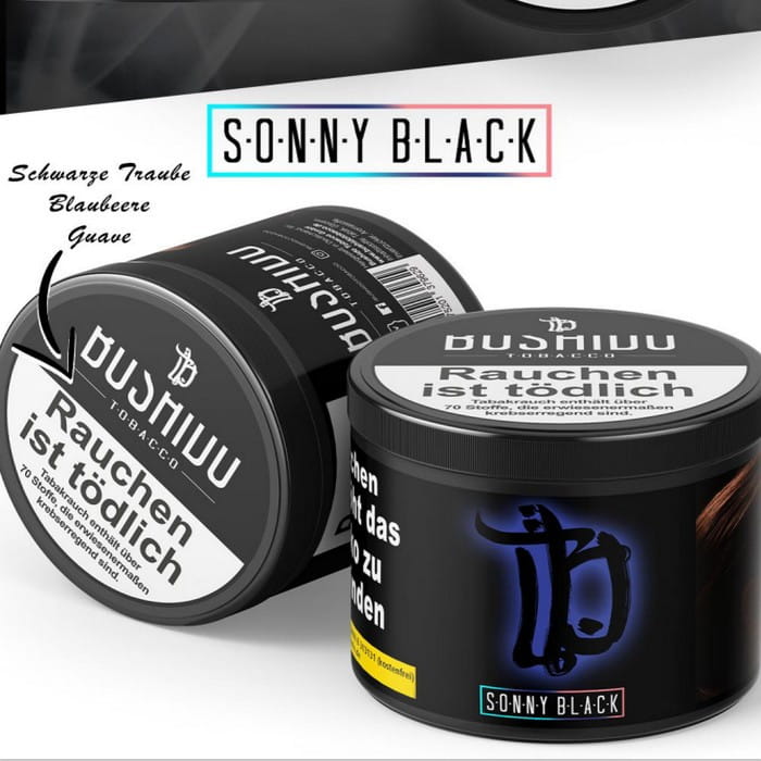 Bushido Tabak - Sonny Black 200 g