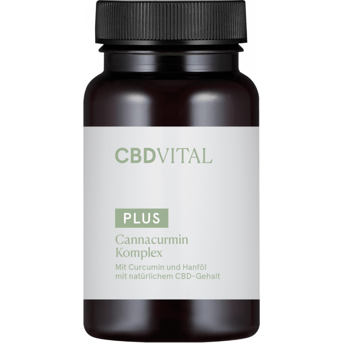 CBD Vital Cannacurmin Komplex mit CBD und Kurkuma