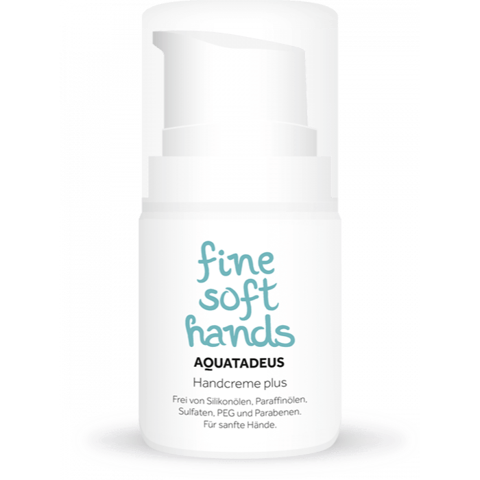 Handcreme Plus fr feine weiche Hnde unter Aquatadeus