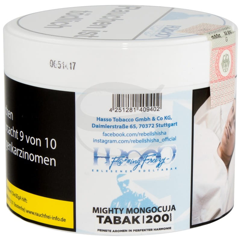 Hasso Tabak - Mighty Mongocuja 200 g unter ohne Angabe