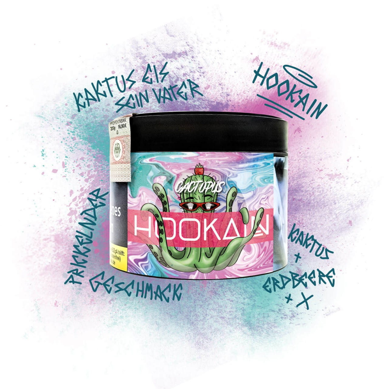 Hookain Tabak - Cactopus 200 g unter ohne Angabe