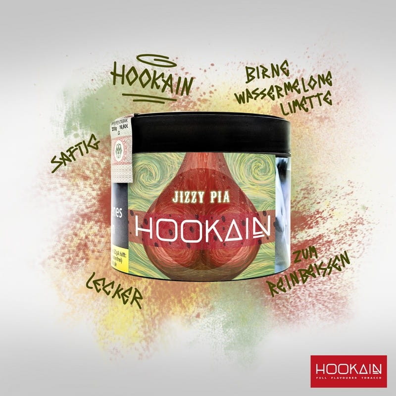 Hookain Tabak - Jizzy Pia 200 g