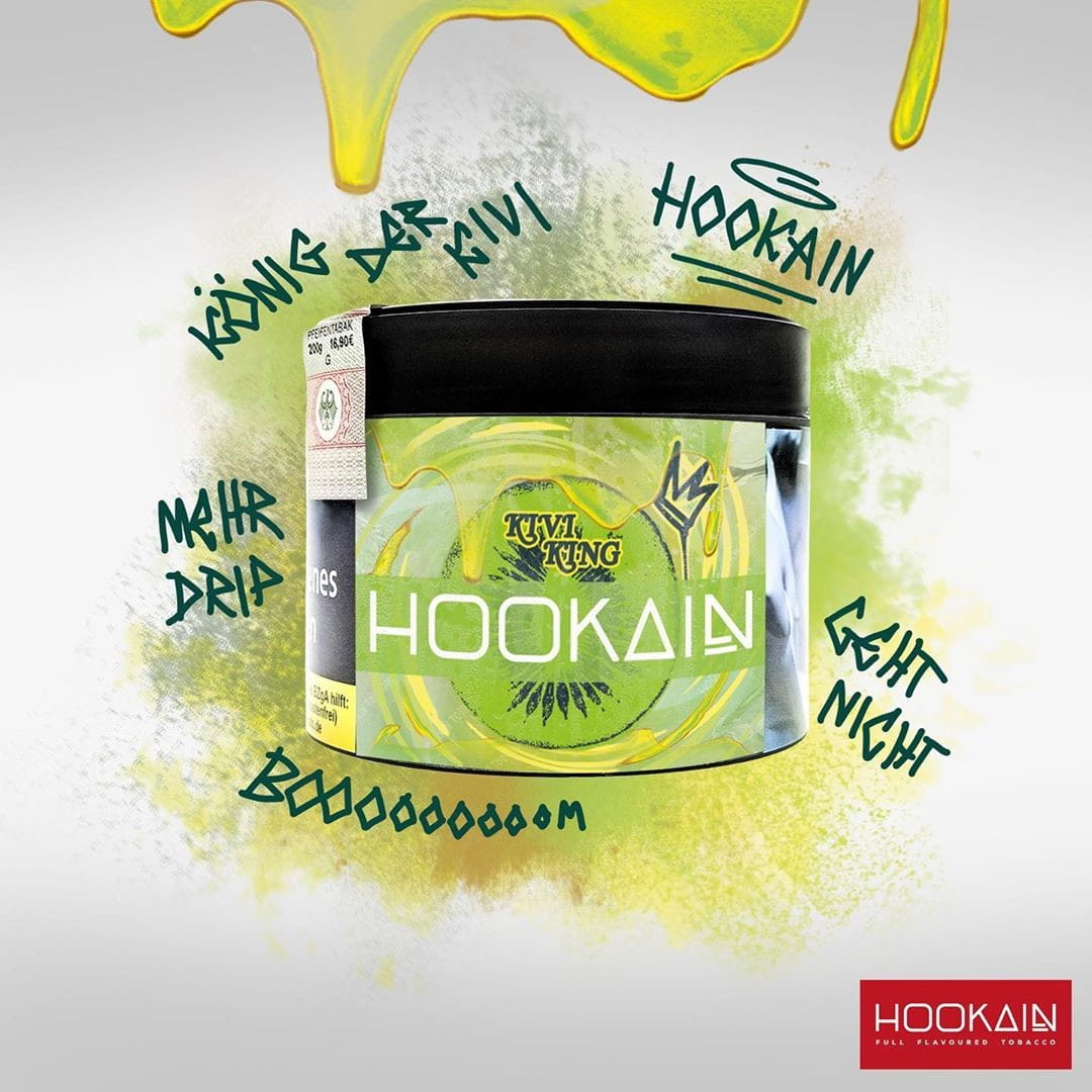 Hookain Tabak - Kivi King 200 g unter ohne Angabe