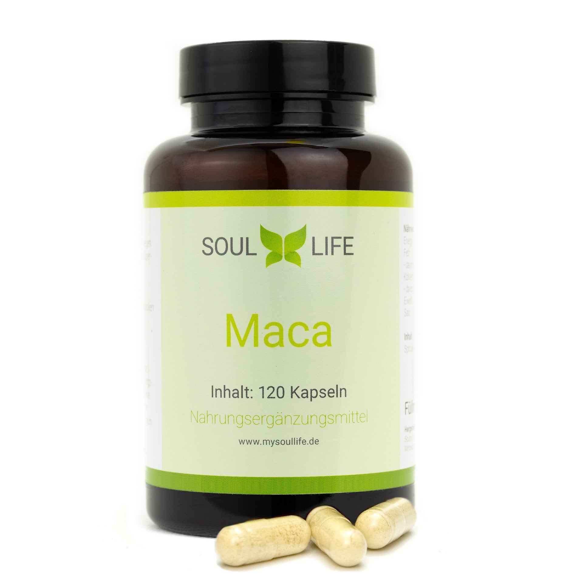 Maca 500 mg - 120 Kapseln unter SOULLIFE