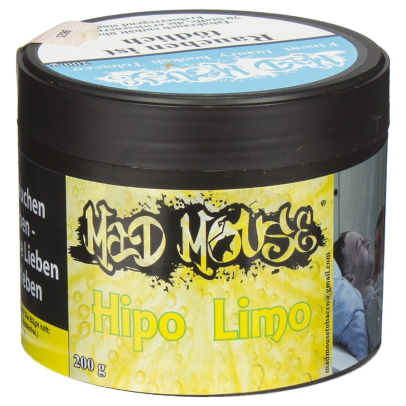 Mad Mouse Tabak - Hipo Limo 200 g