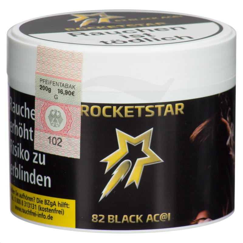Rocketstar Tabak - Black Ac-i 200 g unter ohne Angabe