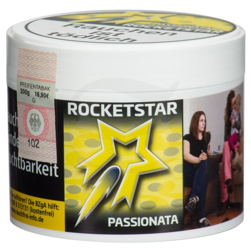 Rocketstar Tabak - Passionata 200 g unter ohne Angabe
