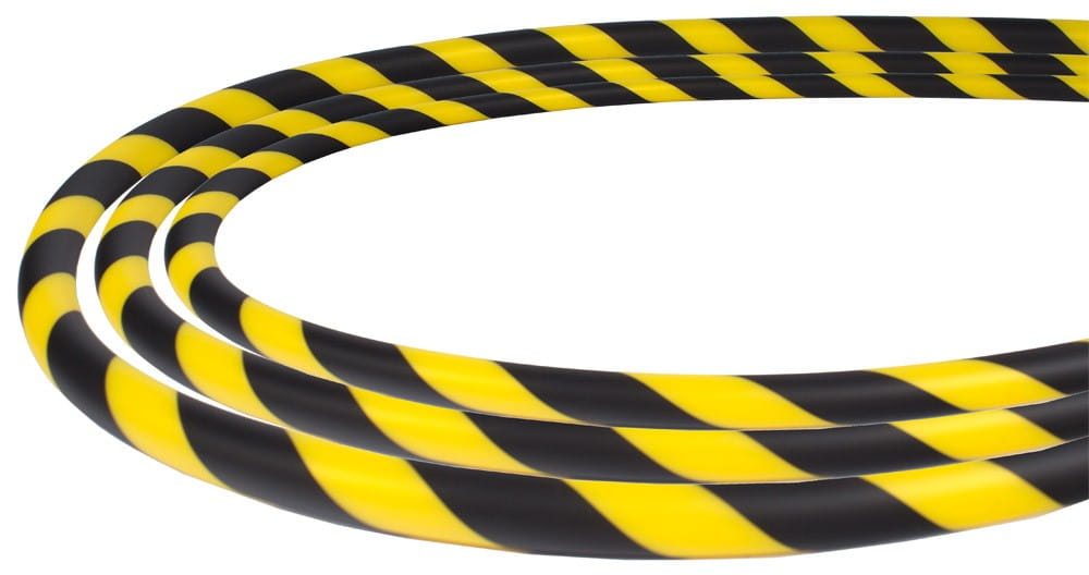 Silikonschlauch Soft-Touch - Schwarz Gelb stripes unter ohne Angabe