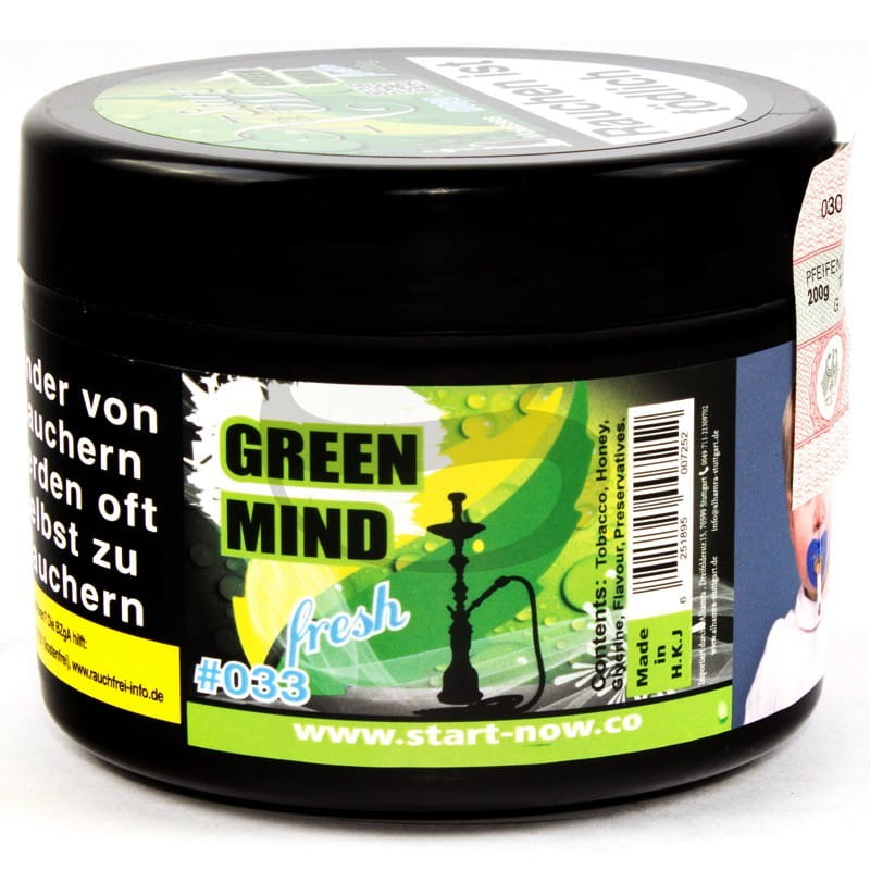 Start Now Gold Tabak - Green Mind Fresh 200 g unter ohne Angabe