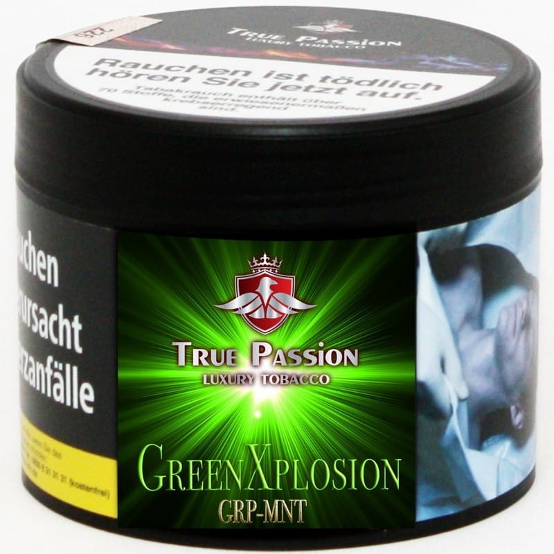 True Passion Tabak - Green Explosion 200 g unter ohne Angabe