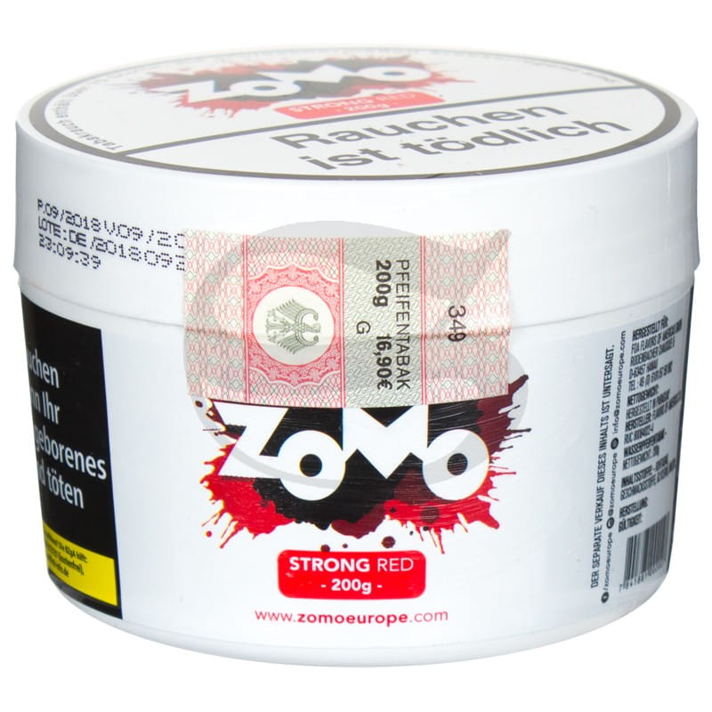 Zomo Tabak - Strong Red 200 g unter ohne Angabe